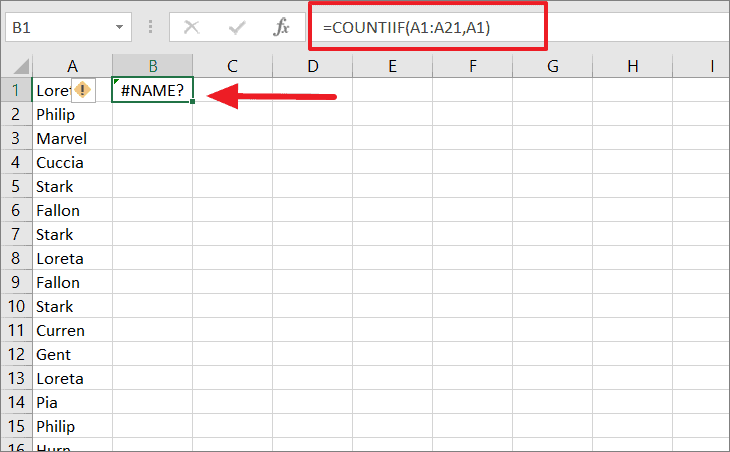 How To Fix Name Error In Excel All Things How