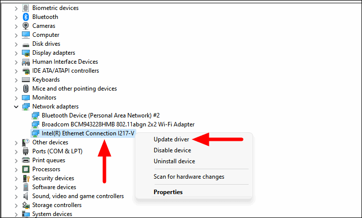 network driver updaten network driver updaten