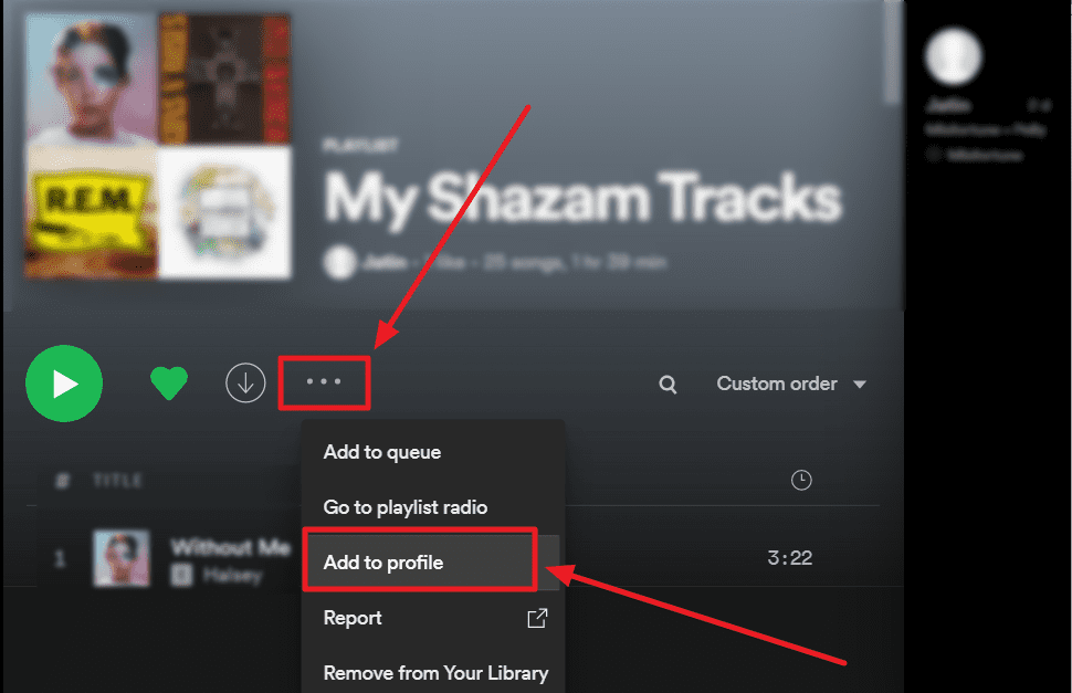 How To Add Spotify Playlist To Your Spotify Profile 🎧 (2021)